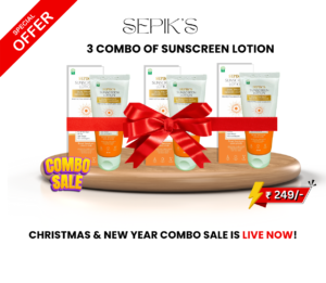 3 COMBO  OF SUNSCREEN LOTION