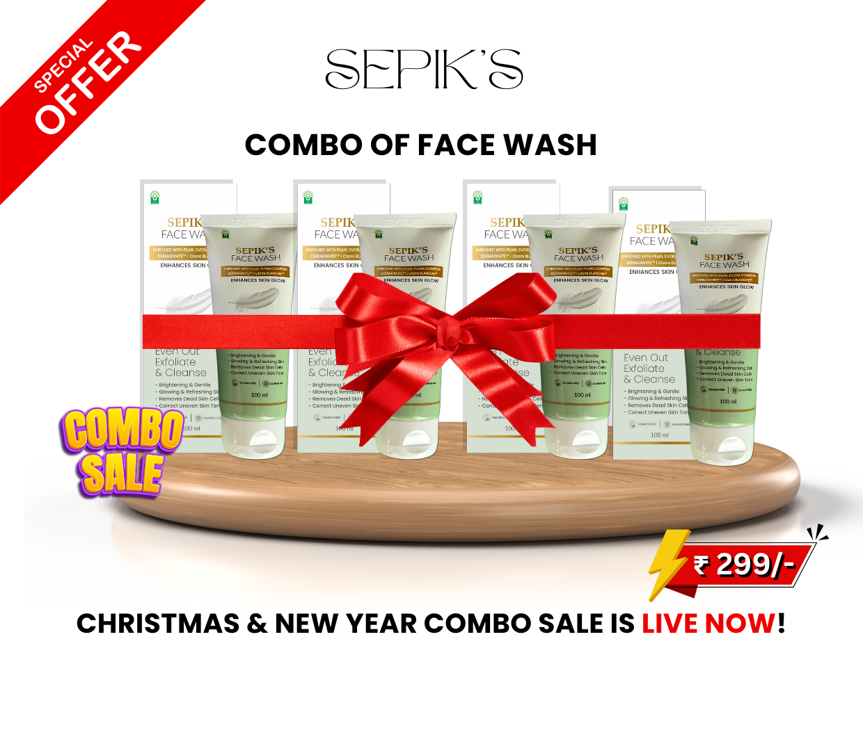 COMBO OF FACE WASH