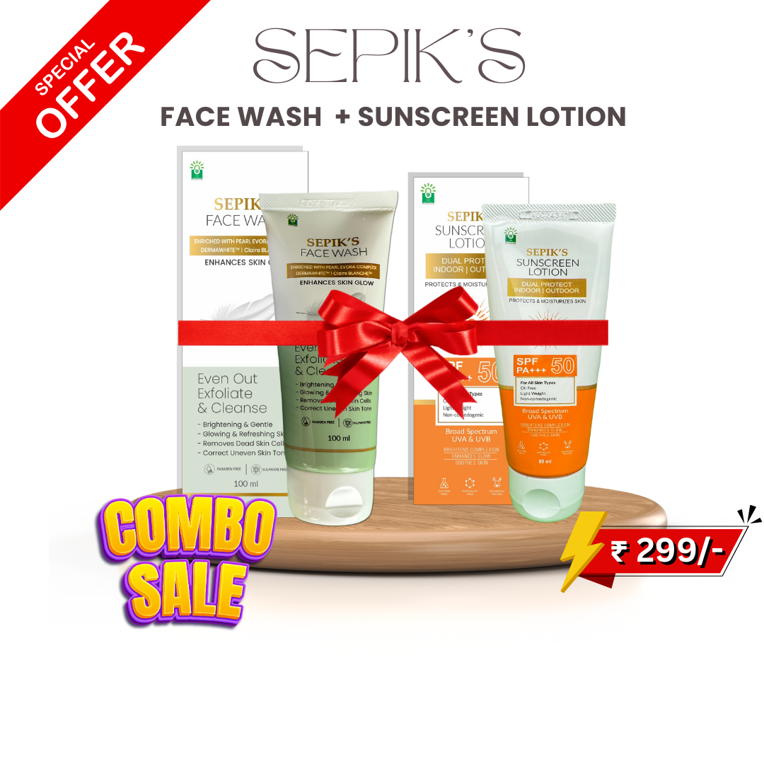 Face wash + Sunscreen Lotion